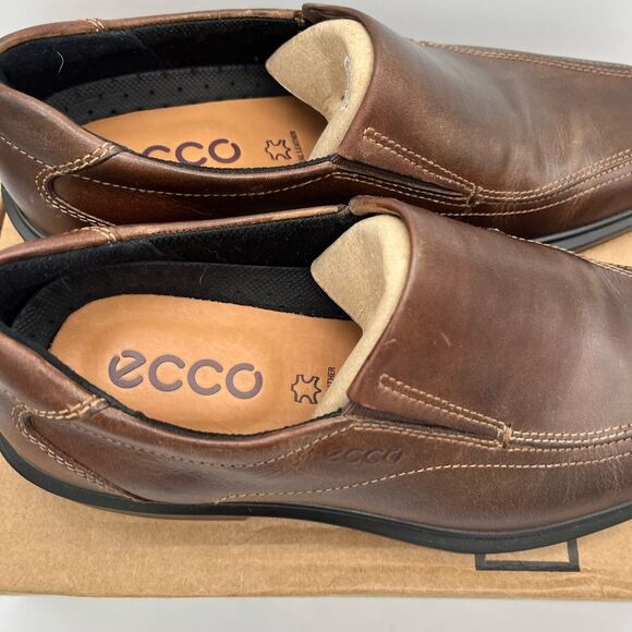 Ecco Helsinki Bike Toe Slip-On Dress Shoes EU 40 Mens US 6 - Picture 5 of 9